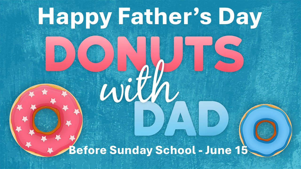 Donuts with Dad's - 2025