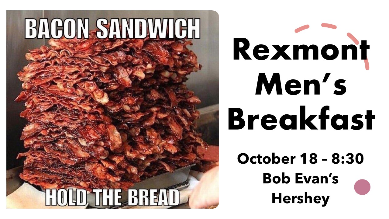 10 - October Men's Breakfast - Bob Evan's