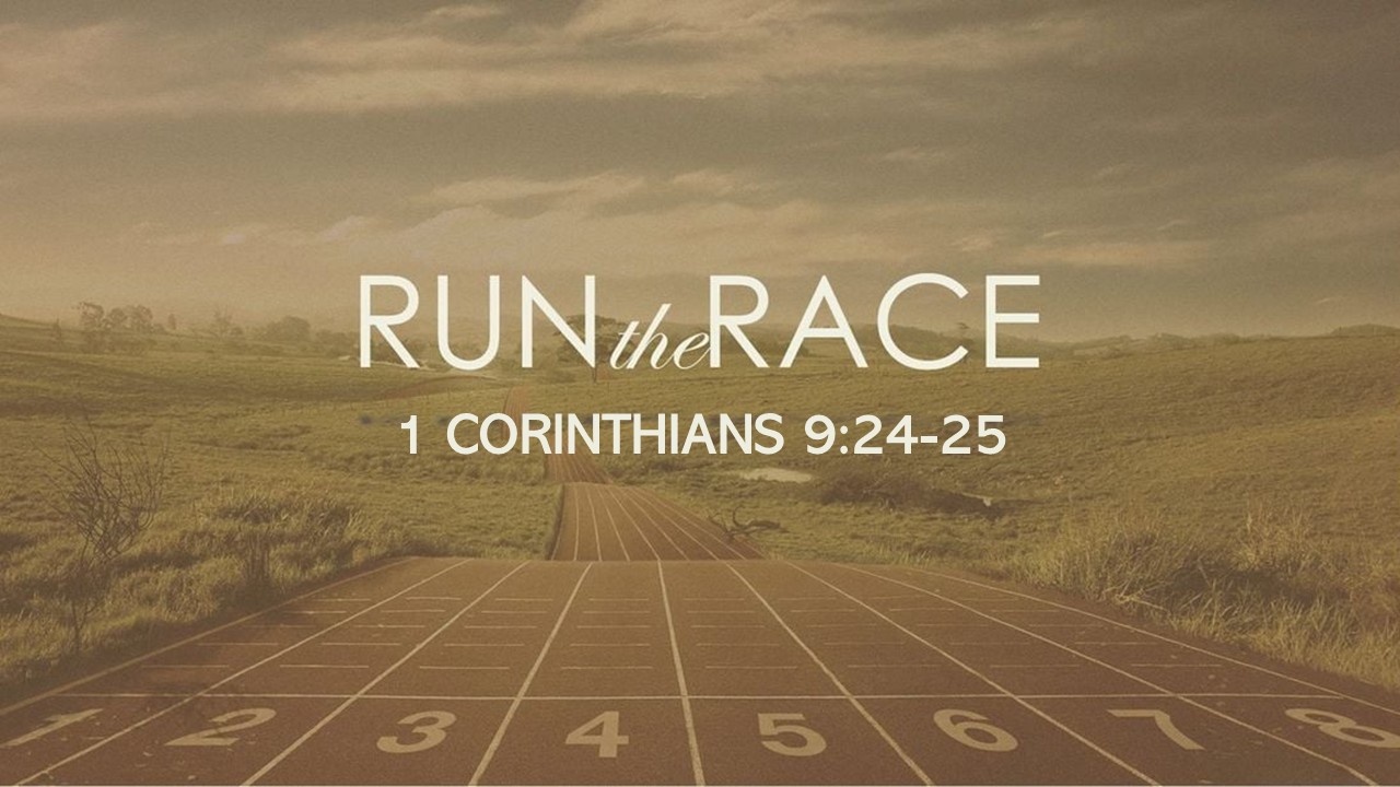 Run the Race Title Slide